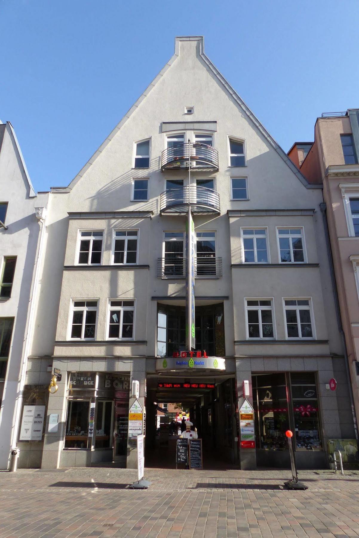 Hotel Am Hopfenmarkt Rostock Buitenkant foto